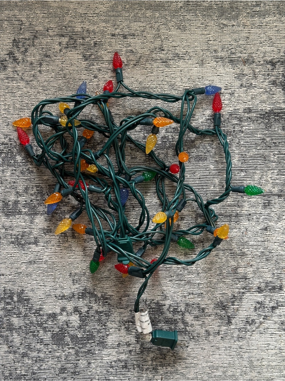 Retro Multicolour Holiday String Lights #3